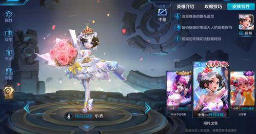 小乔纯白花嫁视频,穿越时空的浪漫邂逅